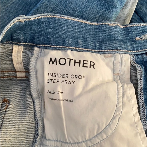 COPY - MOTHER Insider Crop Step Fray Jeans - Picture 11 of 12